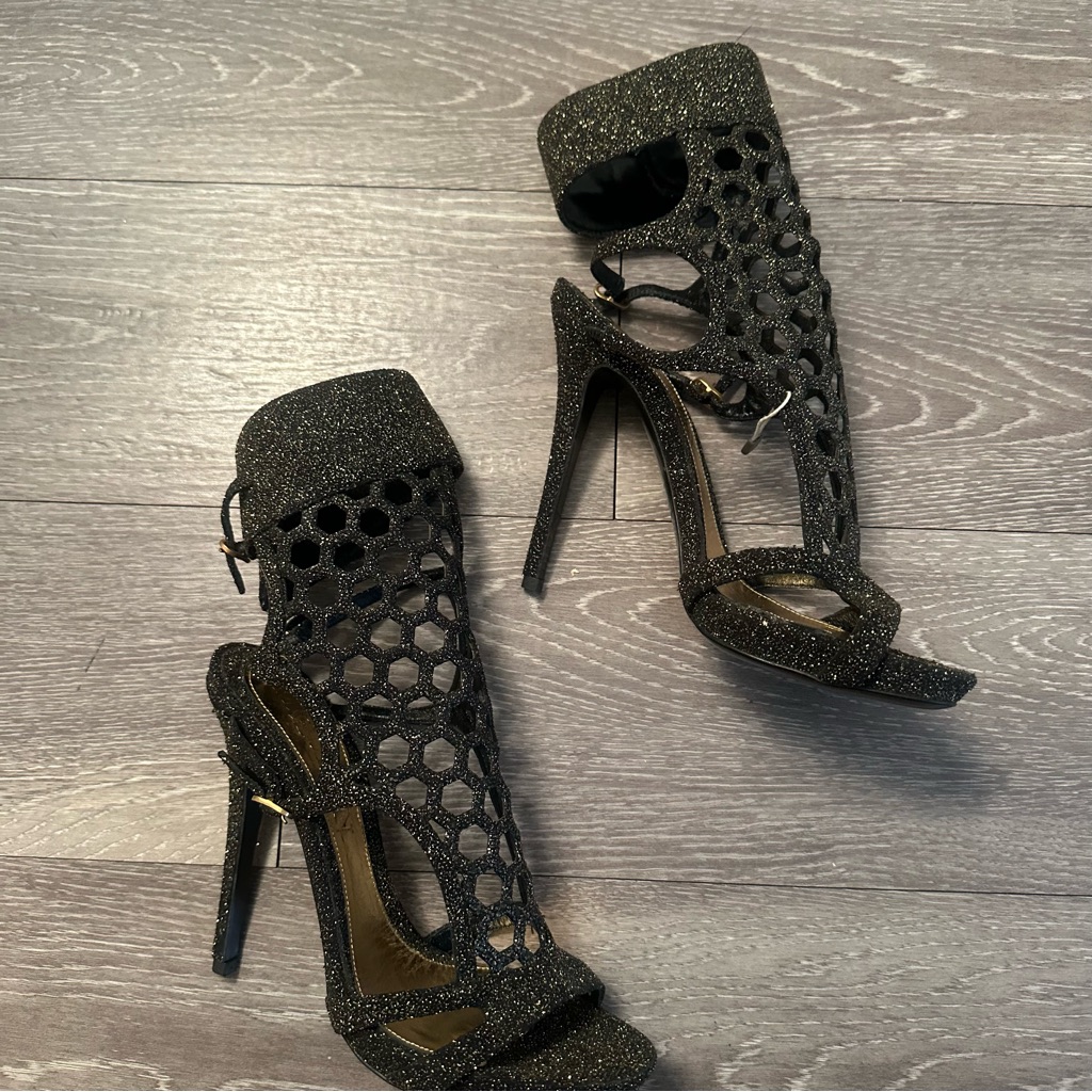 Mcqueen Honeycomb Heels